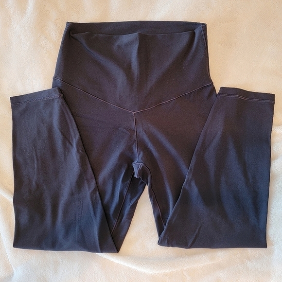 aerie Pants - Aerie Offline leggings navy blue 28"
